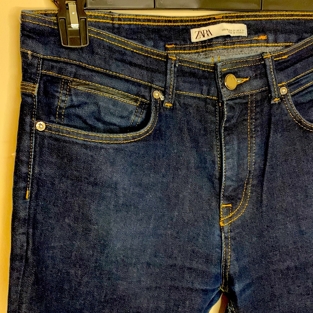 Zara - Slim Fit Jeans - 31W 32L - 90% Cotton 8% Poly 2% Elastic